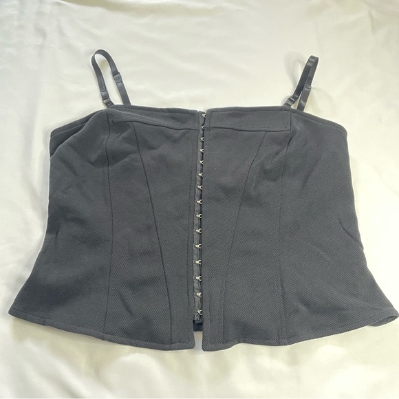 Venezia Stretch Corset Hook and Eye Top - Picture 2 of 12